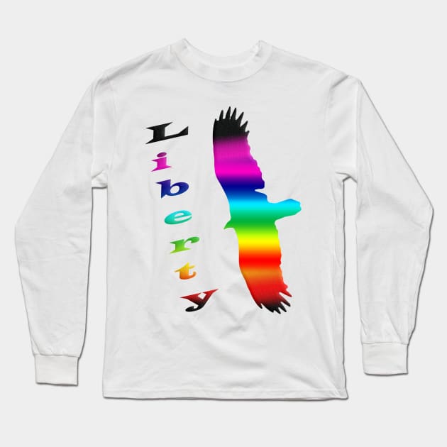 liberty Long Sleeve T-Shirt by rickylabellevie